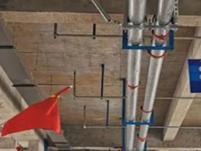 松北管廊支架的安装方法